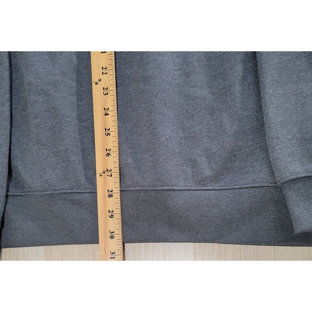 Carhartt Sweatshirt Mens 2XL Loose Midweight 1/4 Zip Mock-Neck Gray Google NWT - Picture 12 of 12
